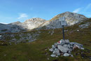 Wieder zurück bei der „Tauernscharte (2103m)“.
