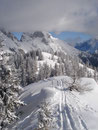 Mal rauf, mal runter gings weiter mit unseren Schneeschuhen.
