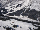 Man hatte hier oben im Prinzip 360 Grad Rundumsicht. Hier könnt Ihr die Mittereggalm im Bild sehen, von der aus wir hochgewandert waren.