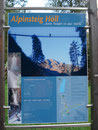 unsere Tour fand beim Ausgangspunkt an den Informationstafeln ...
