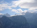 Ich glaube den Hohen Dachstein sieht man wirklich fast von jedem Berg aus.