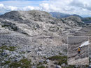 Jetzt begann der Hinderniss-Parcour in der Karstlandschaft von vorne, aber diesmal in umgekehrter Richtung.