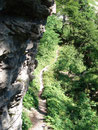 Voller Furcht und Angst passierten wir das „rabenschwarze“ Teilstück dieser Tour, …