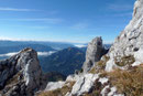 Nebenbei ergaben sich immer wieder so tolle Ausblicke ins nebelverhüllte „Steirerland“.