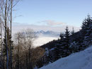 An dieser Stelle hatte ich den einzigen freien Ausblick bei meiner heutigen Bergtour.