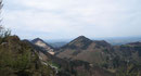 Hier ein Panorambild zum Schoberstein "Nebengipfel", wo sich dei meisten Wanderer aufhielten und rechts, nochmals der Hochbuchberg, eine bekannte Schitourenroute.