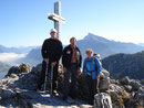 ... nach vorsichtiger beschrittener Gratwanderung endlich am Ziel