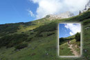 … der Großteil unseres „Direktanstieges“ führte uns jedoch in der Direttissima hinauf auf den offiziellen Wanderweg mit der Nummer 211.