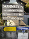 ... und los gehts auf unseren Hausberg den "Kleinen Sonnstein"