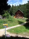 ... erreichten wir die Jagdhütte Karstube.
