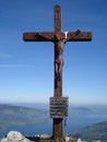 ... und waren nach ca. 1 1/4 Std. beim Gipfelkreuz angekommen.
