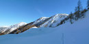 … und noch etwas weiter in Ferne der Gipfel des 2077m hohen Benzeck.