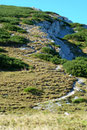 Wiederum war eine Entscheidung fällig – Leobner Mauer (1870m) oder doch zuerst der Hochturm (2081m). Ich brauchte keine Münze, meine Entscheidung war klar – zuerst die Mauer der Leobner und somit nach rechts den Hang empor.