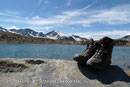 … zum malerischen Brizzisee (2920m). Ein Örtchen, an dem die Stille, …