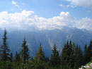 Wir blickten noch mal zum Dachstein ...