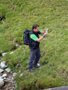 Und schon hatte mich mein Wanderpartner Roni beim Fotografieren erwischt!