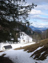 Ein kurzer Blick zurück auf die Spitzenberger Alm.