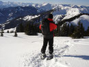... kamen wir sehr schnell wieder in den Genuß unserer Schneeschuhe, den ohne diese gäbe es ab hier kein weiterkommen.