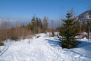 Lediglich ein einziger Bergwanderer kam uns beim Abstieg entgegen. Die verwunderte uns schon ein bisschen …