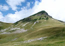 Ein allerletzter Blick auf den Bräuningszinken und schon war er hinter den Greimuth und dem Atterkogel verschwunden.