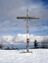 Das Gipfelkreuz der Bleckwand.