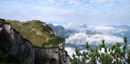 Urplötzlich machte sich ein atemberaubender Panoramablick auf das Loserplateau breit. Wir bestaunten es sprachlos!