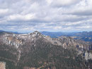 Ein Blick Richtung Wasserklotz (1505m), einen Gipfel den ich natürlich auch schon erobert habe.