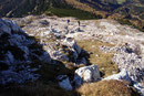 Umso mehr konzentriert brachte uns der markierte Wandersteig Nr. 614 wieder in tiefere Regionen.