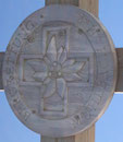 Dieses wunderschöne Gipfelkreuz war wohl von der Bergrettung Mühlbach errichtet worden.