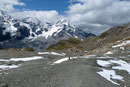 Mehr oder weniger querfeldein ging es zurück Richtung „Madritschhütte (2818m)“.