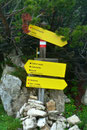 Auf etwa 1950m Seehöhe war die nächste Weggabelung erreicht. Nun drehte ich nach links ab und folgte der „schwarz“ markierten Route zum Gipfel des Gufferts, wie er hier anscheinend genannt wird.