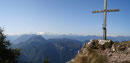 Panoramabild am Gipfelkreuz