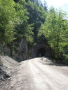 ... erreichten wir schon nach kurzer Zeit die erste Tunnelröhre des Lainautunnels.
