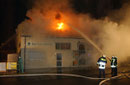 Brandeinsatz Holzhandel