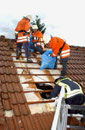 Dachstuhlbrand nach Blitzschlag