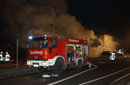 Brandeinsatz Holzhandel