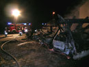 Fahrzeugbrand nach Brandstiftung