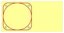 Zirkel und Quadratvolte mit Pylonen