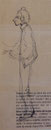 Croquis, env. 1980 (dessin, coll. part. MR)