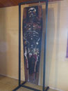 Christ, cercueil verso, env. 1990 (fer, bois, 200 x 72 cm, coll. part. GR)