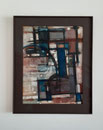 Abstraction géométrique, env. 1950 (gouache, craie,  65 x 50 cm, coll. part. FJC)