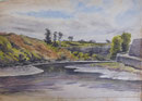 Rive de la Penfeld, 1949 (aquarelle, 40 x 32 cm, coll. part. MR)