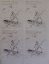 Inondations du Gard, 2002 (dessin, 30 x 21 cm, coll. part. MR)