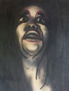 Le chanteur de blues, env. 1985 (gouache et pastel, 65 x 50 cm, coll. part. AMPB)