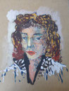 Jeune fille, env. 1948 (gouache, 40 x 30 cm, coll. part. MR)