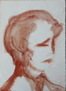 Jeune garçon, env. 1948 (dessin, 12 x 18 cm, coll. part. MR)