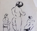 Nus, env. 1948 (dessin, coll. part. MR)