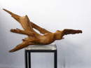 Sculpture abstraite, env. 1970 (bois, 83 x 42 cm, coll. part. MR)