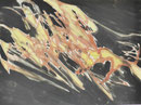 Abstraction-feu, env. 1970 (gouache, 56 x 41 cm, coll. part. JPP)