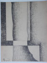 Ombres 1, env. 1960 (fusain, 40 x 30 cm, coll. part. MR)